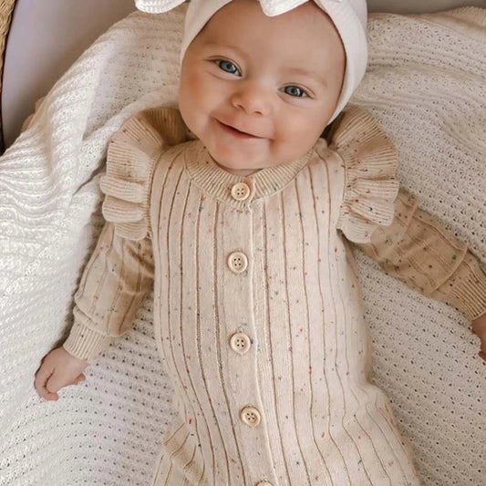 Knitted Baby Jumpsuit
