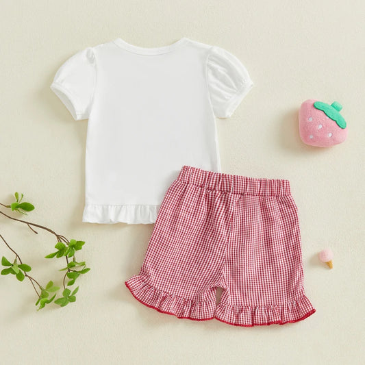 Baby Girl Strawberry Set