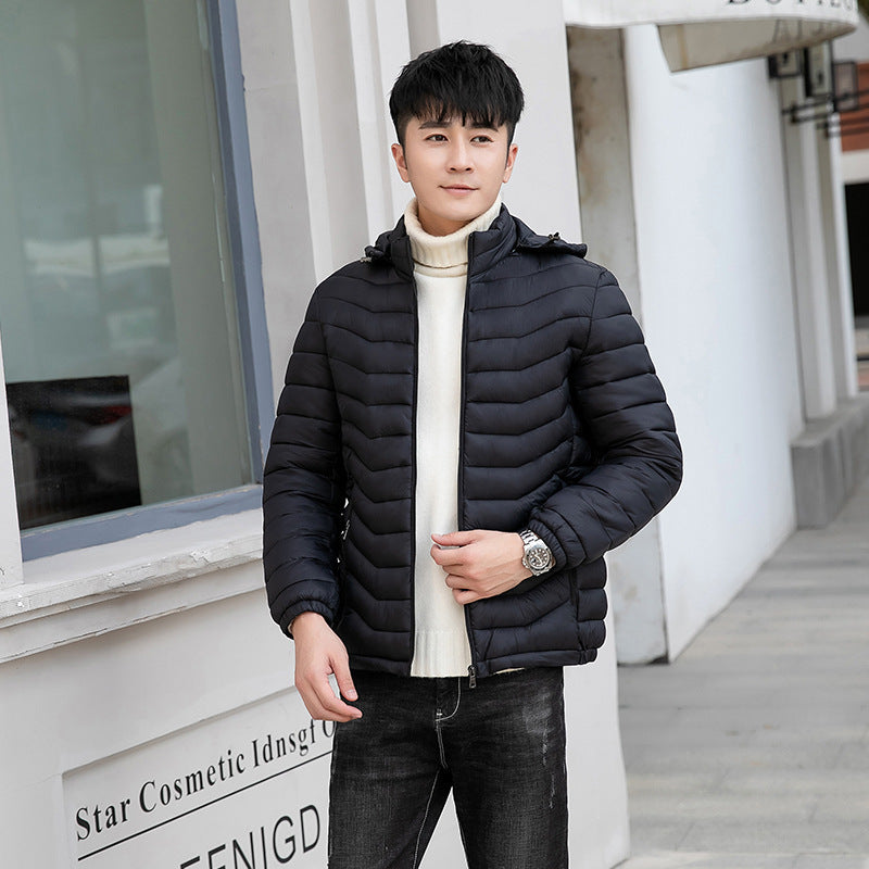 Lightweight Packable Down Jacket - Casual Slim Fit Winter Coat