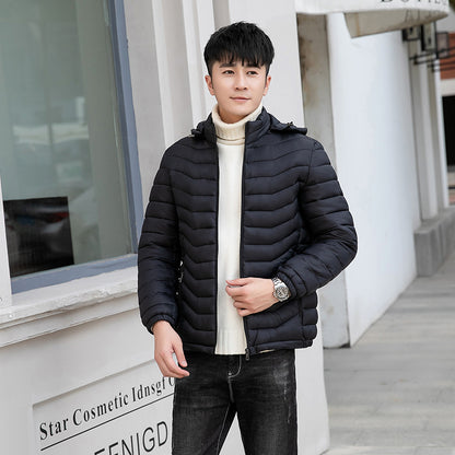Lightweight Packable Down Jacket - Casual Slim Fit Winter Coat
