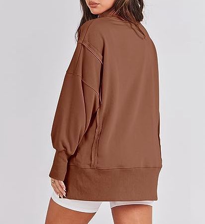 Oversized Sweatshirt, Women’s Hoodie, Casual Pullover, Fall Fashion, Winter Wear, Crew Neck Sweater