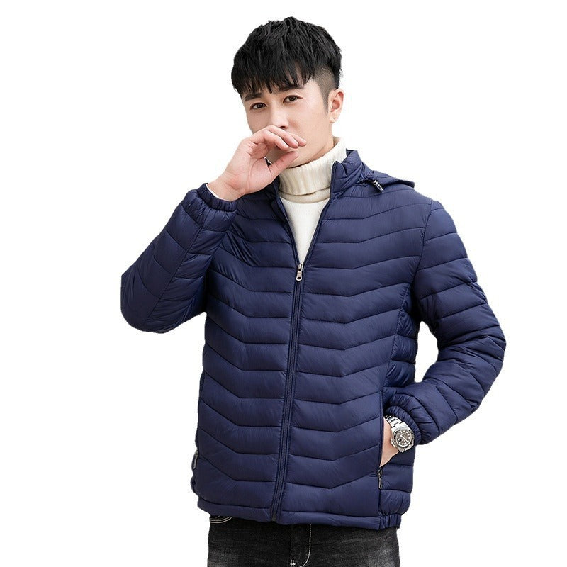 Lightweight Packable Down Jacket - Casual Slim Fit Winter Coat