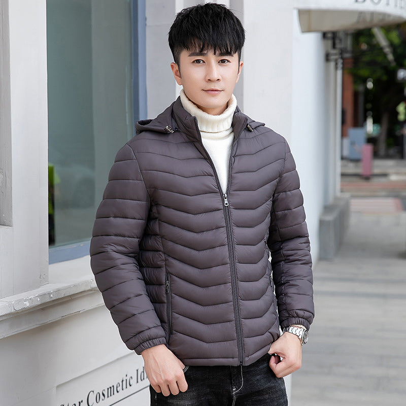 Lightweight Packable Down Jacket - Casual Slim Fit Winter Coat