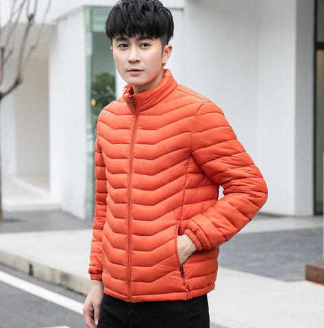 Lightweight Packable Down Jacket - Casual Slim Fit Winter Coat
