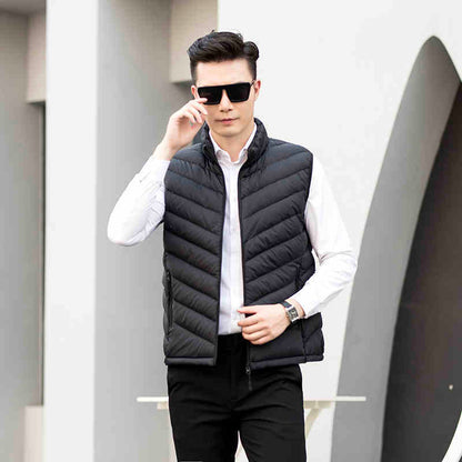Lightweight Packable Down Jacket - Casual Slim Fit Winter Coat