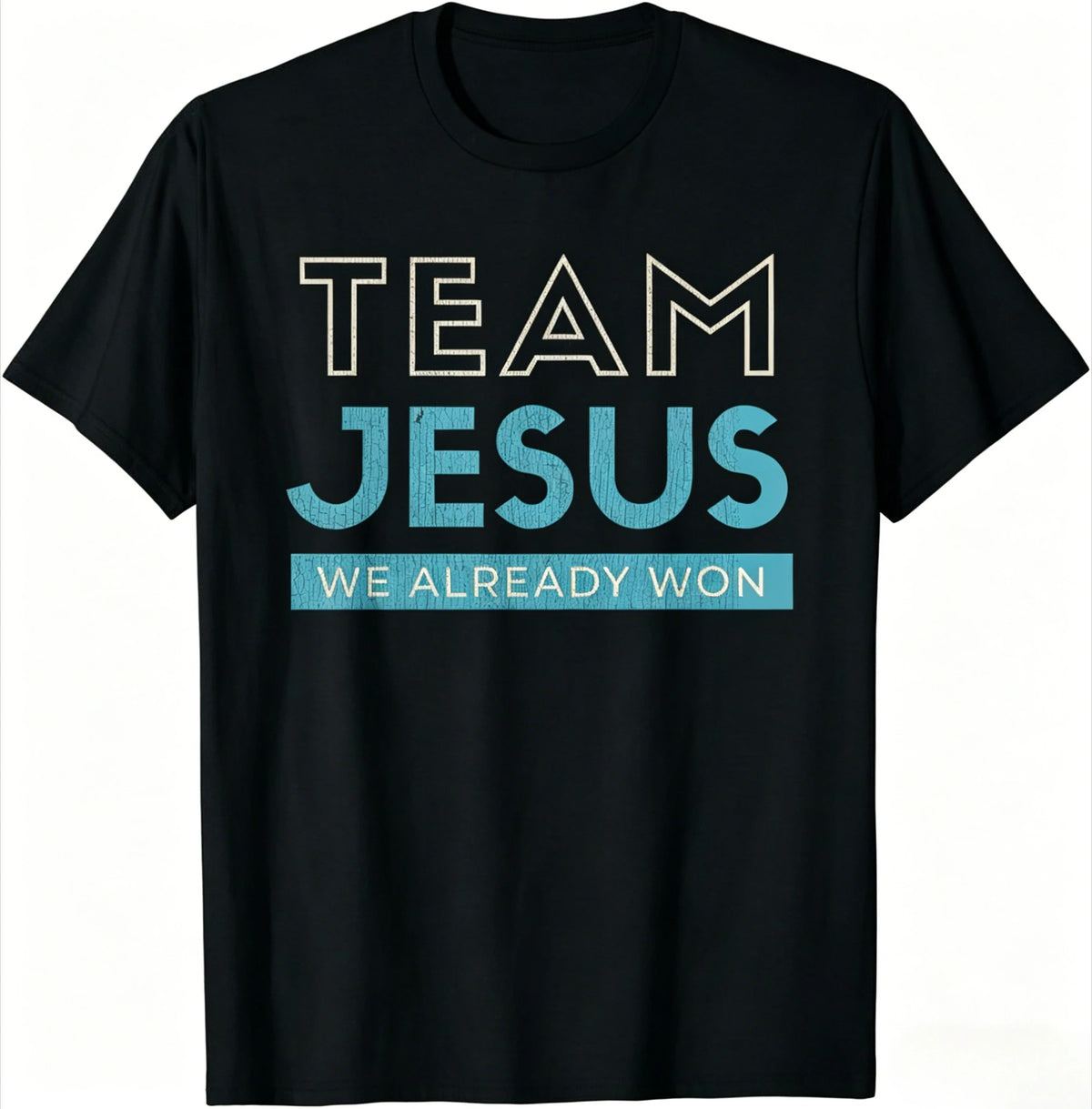 Team Jesus 12 Christian Graphic Tee – Matthew 28:19 Faith Tee