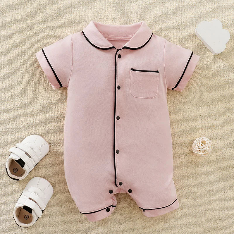 Summer Kids Cotton Pajama Bodysuit