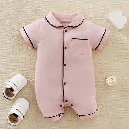 Summer Kids Cotton Pajama Bodysuit