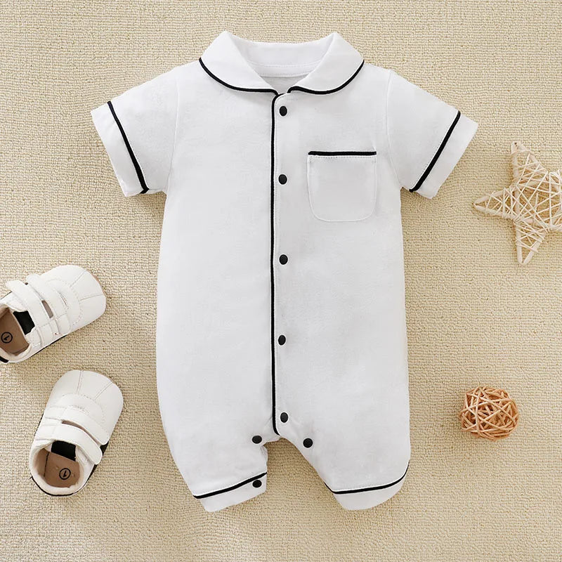 Summer Kids Cotton Pajama Bodysuit