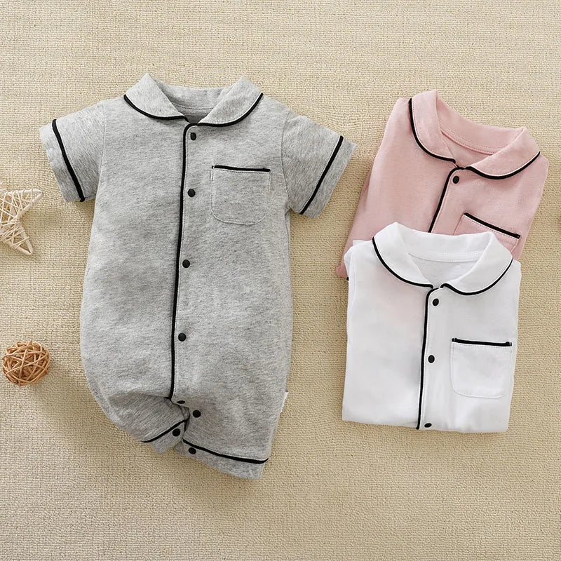 Summer Kids Cotton Pajama Bodysuit