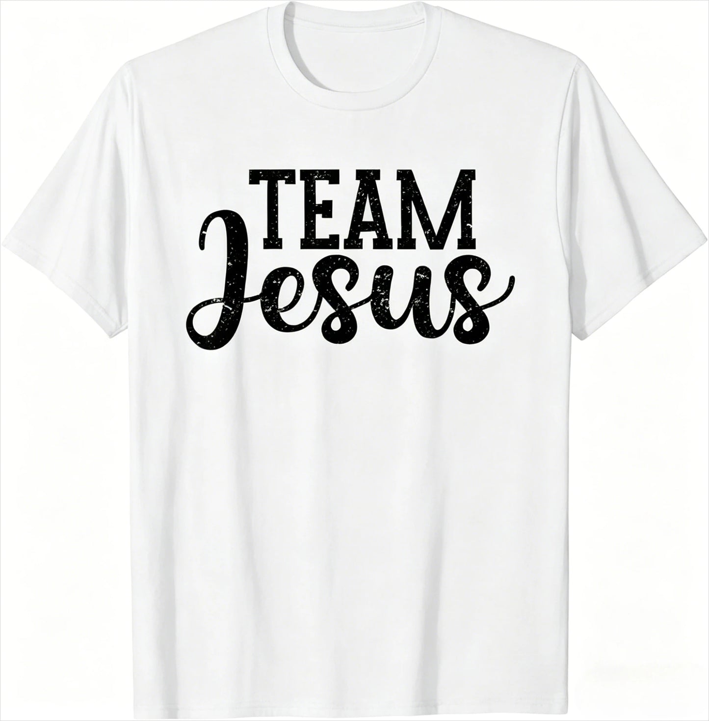 Team Jesus 12 Christian Graphic Tee – Matthew 28:19 Faith Tee