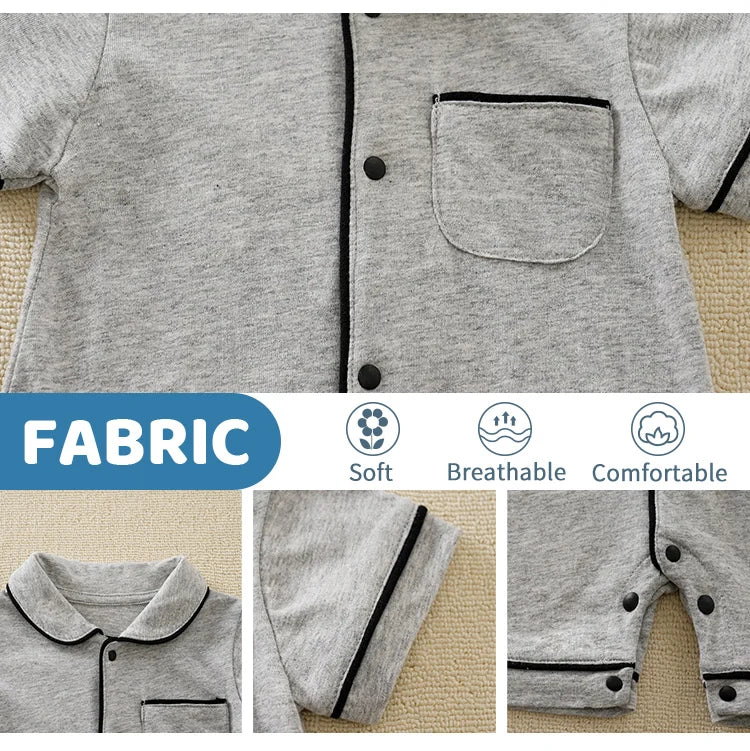 Summer Kids Cotton Pajama Bodysuit