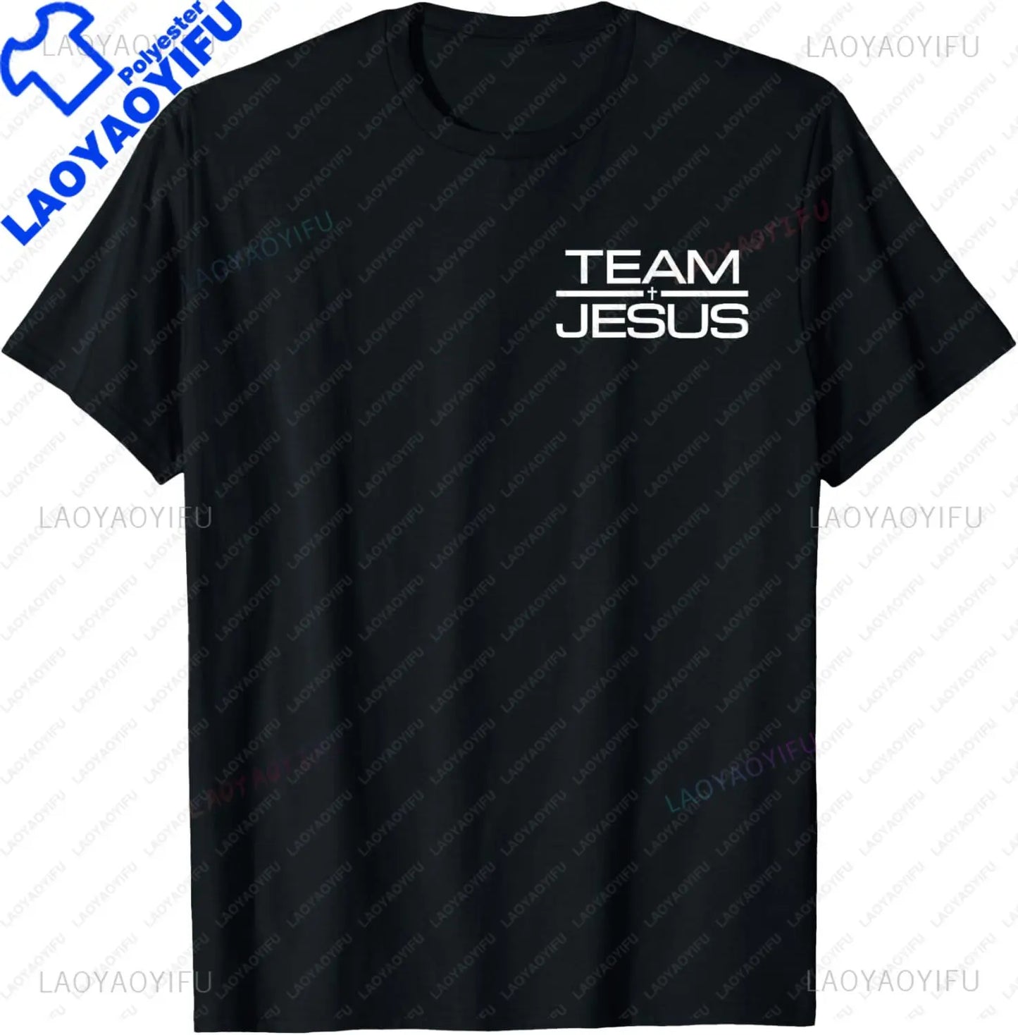Funny Team Jesus Christian Faith Pray God Religious T-Shirt Funny Jesus Clothes  T Shirts for Men  Graphic T Shirts