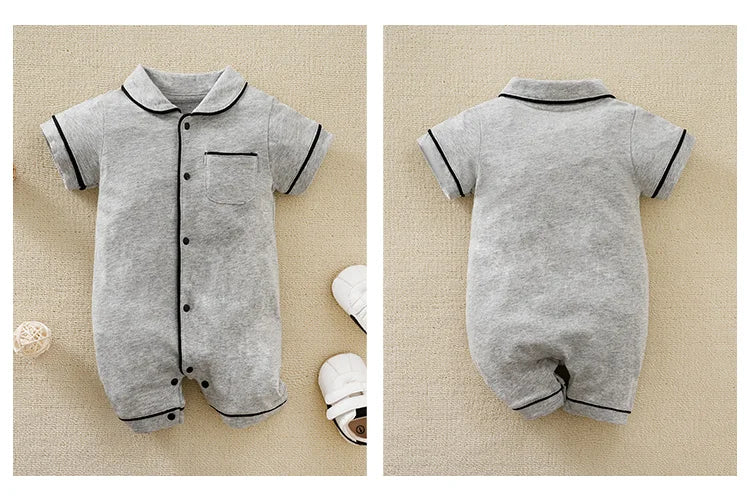 Summer Kids Cotton Pajama Bodysuit