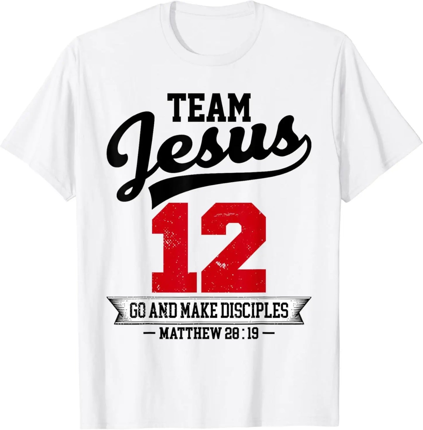 Funny Team Jesus Christian Faith Pray God Religious T-Shirt Funny Jesus Clothes  T Shirts for Men  Graphic T Shirts