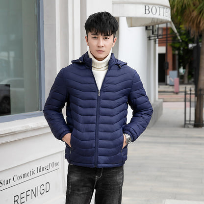 Lightweight Packable Down Jacket - Casual Slim Fit Winter Coat